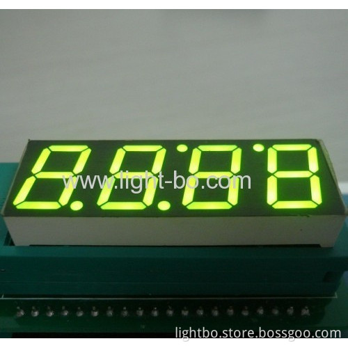 0.56 Inch 4 Digit Green Common Anode 7-segment Led Display 